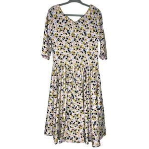 NEW Dot Dot Smile Multicolor Mossaic Ballerina Dress 7